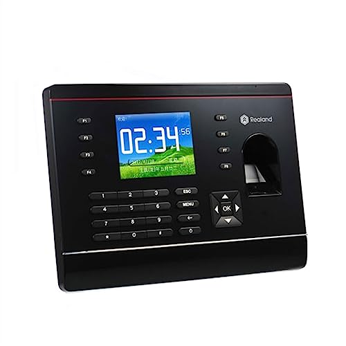 Zegar rejestracji czasu pracy A-C061 Kolorowy ekran o przekątnej 2,8 cala TCP/IP Rejestracja czasu pracy na podstawie odcisku palca z czytnikiem kart RFID Usługa P2P w chmurze Zegar czasu rejestracj