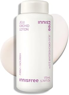 Innisfree Jeju orchid Face Lotion for Elasticity, Brightening and Nourishing | Moisturiser with Anti Aging Care with Hyalu... Price In India