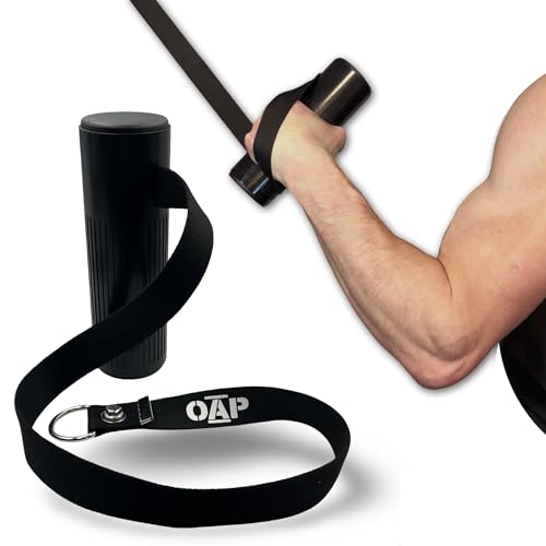 OAP Premium Armwrestling Multispinner Handtrainer Fingertrainer & Unterarmtrainer 100% Made in Germany Kompatibel mit Kabelzug und Widerstandsbänder für Home Gym/ Fitnessstudio Medium 40 mm