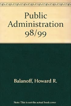Paperback Public Administration 98/99 Book