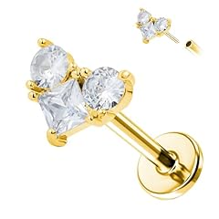 Heart-Gold：16G/8mm