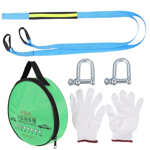 Corde de remorquage de qualite superieure en polyester renforce avec crochets d'ancrage