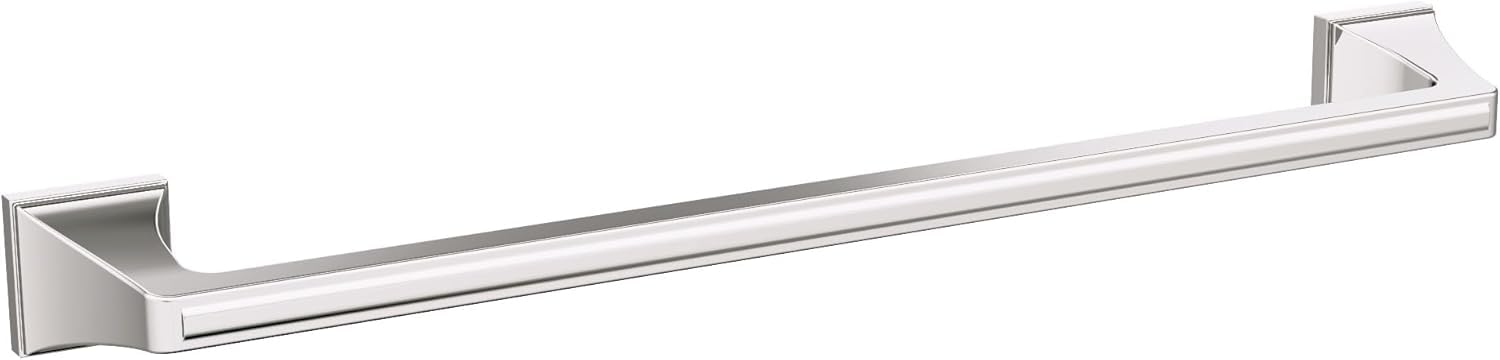 Amerock Mulholland 18" Polished Nickel Towel Bar