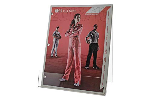 Marketing Holders Canvas Easel Booklet Holder 8.5"W X 11"H J Stand Art Display Literary Value Pack Of 2 Frame Advertisement Literary Event Letter Pedestal Easel With 1"D Front Lip Pocket #TOP4
