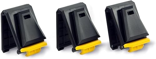 ToughBuilt Serie ClipTech – Juego de 3 piezas ClipTech Hub, puntos de fijación universales para bolsas de herramientas ClipTech, cinturones