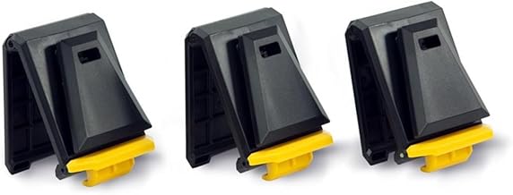 ToughBuilt ClipTech Series – 3-Piece ClipTech Hub Set, Universal Attachment Points for ClipTech Tool Pouches, Belts, and Wall Storage (TB-CT-150)