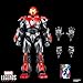 Marvel Legends Series Ultimate Iron Man, Comics-Inspired Collectible 6-Inch Scale Action Figure with Character-Sized Comic Accessory