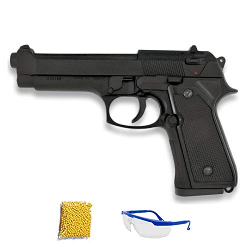 Pistola de Airsoft Calibre 6mm (Arma Aire Suave de Bolas de plástico o PVC). Sistema: Muelle. <3,5J