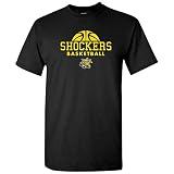 UGP Campus Apparel Wichita State Shockers Basketball Hype Mens T-Shirt - X-Large - Black
