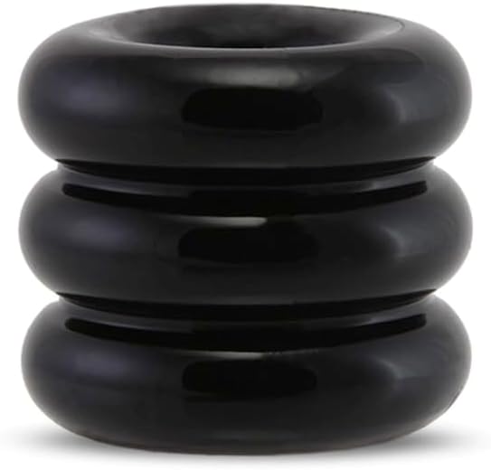 Stretchy Silicone Cock Ring Cage Sleeve with Ball Stretcher UU45311