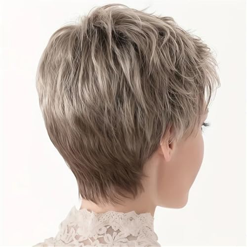 Perruque Pixie courte bouclée brune : changez de tête sans coiffeur - 4