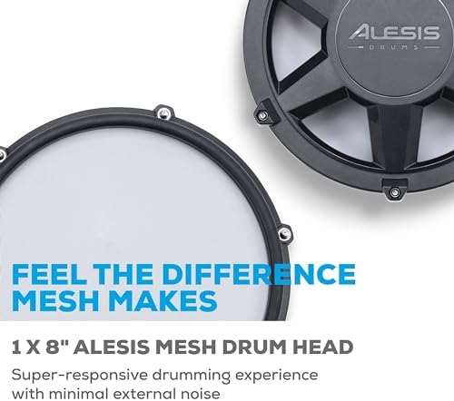 Alesis Nitro Max Expansion Pack Akcesoria Perkusyjne, Czarny/Biały, L
