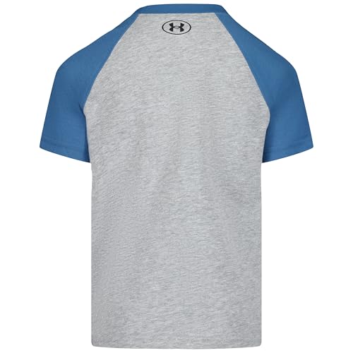 Image of Under Armour Boys Short Sleeve Baseball Graphic T-Shirt, Lightweight & Breathable, Relaxed Fit