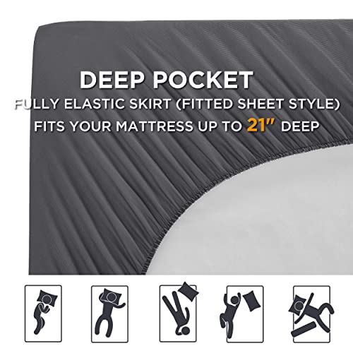 Bedsure Twin Xl Mattress Pad Dorm Bedding - Cooling Cotton Mattress Cover For College Dorm, Quilted Mattress Topper With Deep Pocket Fits Up To 21" Deep, Breathable Twin Extra Long Pillow Top #TOP4