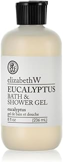 elizabethW, Eucalyptus Bath and Shower Gel, 8 Fluid Ounces