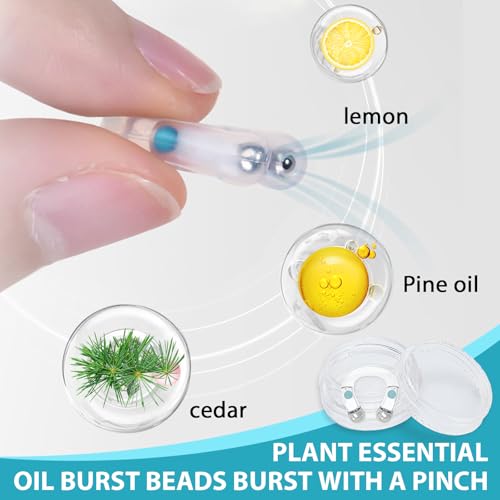 Miniatura 7 de 8pcs Dilatador Nasal Antironquidos Clip Nasal Magnético Para Dormir, Silicone Reutilizable, Ayuda A Dejar De Roncar Y Mejorar La Respiración Nocturna