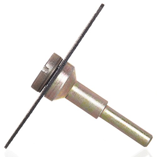 Drixet Cut Off Wheel Die Grinder Set - Round Hole Cut Off Wheel Metal Cutting Disc For Grinder Zinc Plated Flap Disc Cutting Wheels For Grinders With 8 Flat Cut Off Wheels Grinder Discs #TOP2