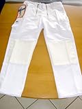 Gr. 44-64 Zunfthose Maurerhose Arbeitshose Weiß Gr. 44-54