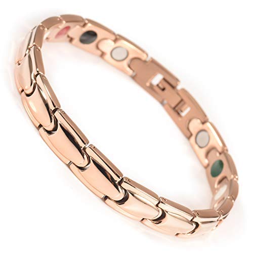 wollet Jewelry 20 cm/8 mm Frauen Therapie magnetisch Armband Damen 2000 Gauss Cover