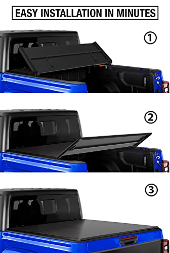 Tyger Auto T3 Soft Tri-Fold Truck Bed Tonneau Cover Compatible With 2020-2023 Jeep Gladiator Jt | 5' (60") Bed | Tg-Bc3J1060 | Vinyl #TOP2