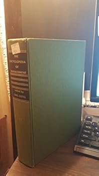 Hardcover THE ENCYCLOPEDIA OF MANAGEMENT, 2 VOLUMES IN SLIPCASE [German] Book