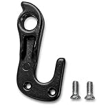 Savento Zampa di Deragliatore per MTB Compatibile con Cubo Aim SL con 2 viti di fissaggio gancio di Deragliatore Posteriore in Alluminio Model 10148 Anelli 2014 a 2021 Pezzo di Ricambio Nero