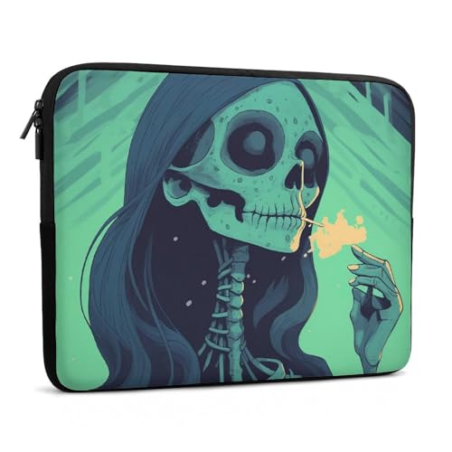 Funda para portátil 10 pulgadas con diseño esqueleto miniatura 3