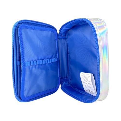 Estojo Box Escolar Juvenil Stitch Holográfico Lançamento