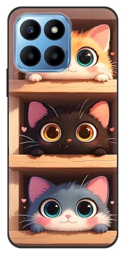 YonderYM Case Compatible with Honor X8A 5G, Soft-Touch, Shockproof, DustProof, Antiskid Phone Cover Cute Cute Patterns04