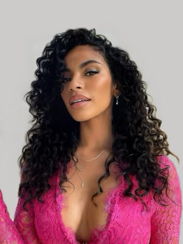 Gowit Gogo Curl 14 Inch 6 Packs Short Curly Crochet Hair For Black Women Deep Black Ocean Wave Synthetic Braids (14inch, 1B)
