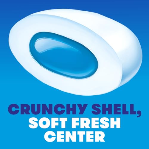 Image of Mentos Pure White Sugar Free Gum, Sweet Mint, 50 Piece Bottle (6 Pack)