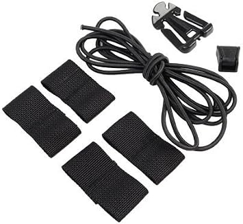 DLP Tactical Helmet Bungee Gear Retention System Compatible with OPS-Core Fast, Team Wendy EXFIL, or Similar Bump Helmet