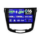 SXAUTO Android 16 [Built-in 4G LTE & DAB] - 6G+128G - Autoradio für Nissan