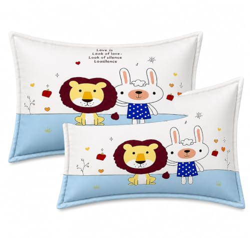 Image of COZY FURNISH Soft Double Bedsheet with 2 Pillow Covers, Microfiber Cotton Bed Sheet, 90 x 100 Inches, Comfortable Bedding Set for Double Bed