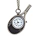 Produktbild HJKLO Taschenuhr Retro Runden Zifferblatt Quarz Kleine Taschenuhr Sportschläger Waage Taschenuhr Mann Frau Kind Geschenk Halskette Uhr Paar Alter Mann, Kupfer