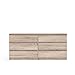 Tvilum Scottsdale 6 Drawer Double Dresser, Truffle