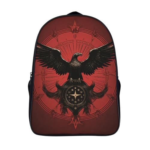 Mochila infantil impermeable 3D Eagle con asas ajustables para niños de primaria
