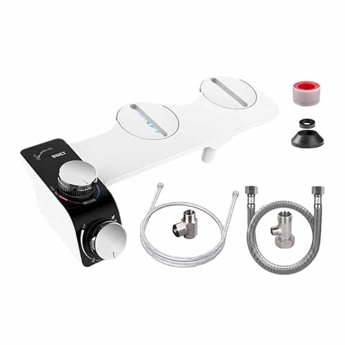 ＫＬＫＣＭＳ Bidet Attachment for Toilet 9/16'' Easy Install Flexible Hose Fresh Water Bidet