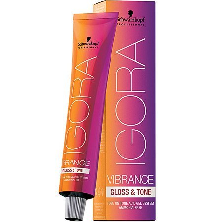 Schwarzkopf IGORA VIBRANCE GLOSS & TONE Hair Color (9-7 Extra Light Blonde Copper)