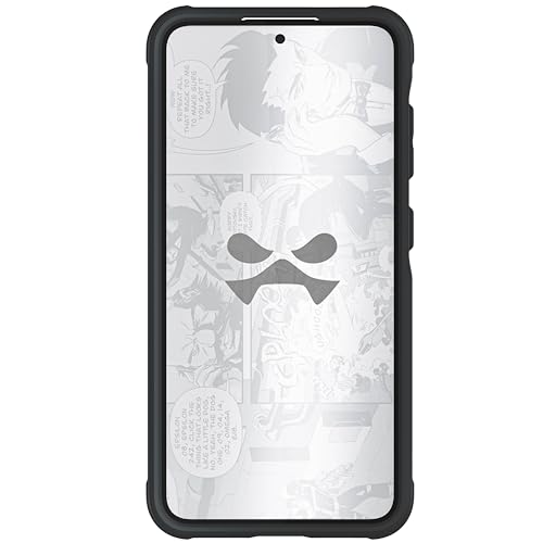 Image of Ghostek Covert Galaxy S24 Case Clear with Military Grade Shockproof Protection, Non-Slip Grip, Protective Silicone Phone Cover Designed for 2024 Samsung Galaxy S24 (6.2 inch) (Black)