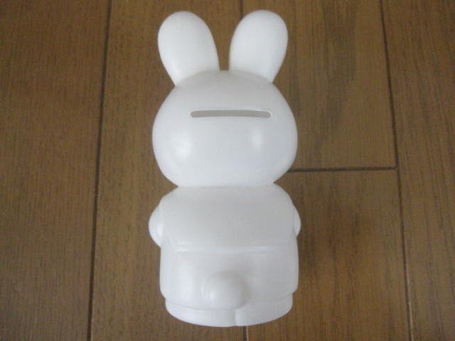 関税負担なし☆年代等 昭和レトロ うさぎ ソフビ貯金箱4体セット 高12cm JA 農協 ノベルティ？セーラー