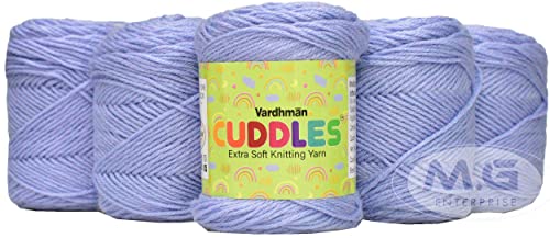 Image of Vard Hman 100% Acrylic Wool Iris 3 PC Baby Wool Ball Hand Knitting Wool /Art Craft Soft Fingering Crochet Hook Yarn-E Art-ADDB