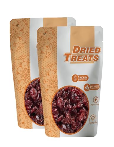 Image of Dried Treats Dried Fruits Nuts And Seeds (Dried Craneberry Slice, 500 Gram (2X 250 Gram))
