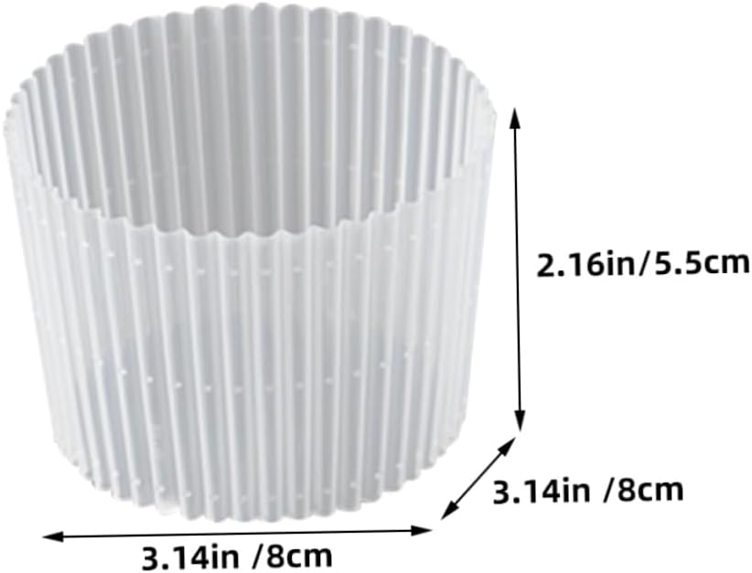 100pcs Portable Cup Sleeves for Hot Drinks for Tea and Hot Convenient Home Supply for Takeout Go Use