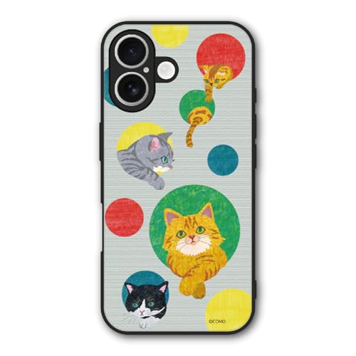 COMO �f�U�C�� iPhone16Pro�݊��i �P�[�X Slim case �X�����P�[�X �ϏՌ� �O���b�v �A�C�t�H��16�v���݊��i �X�}�z�P�[�X �ی� �X�}�z�J�o�[ �A�j�}���� �L�� ���� ���g�� �T�o�g�� como0052