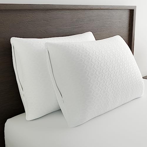 Allerease Platinum Zippered Allergy Defense Particles Proof Machine Washable Pillow Protector- Standard/Queen Size
