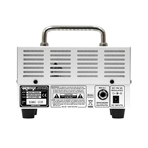 Orange Cabeça de amplificador de guitarra híbrida Micro Terror 20W