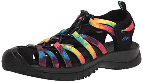 Keen Women's Whisper Closed Toe Sport Sandals, Original Tie Dye, 9 #TOP21
