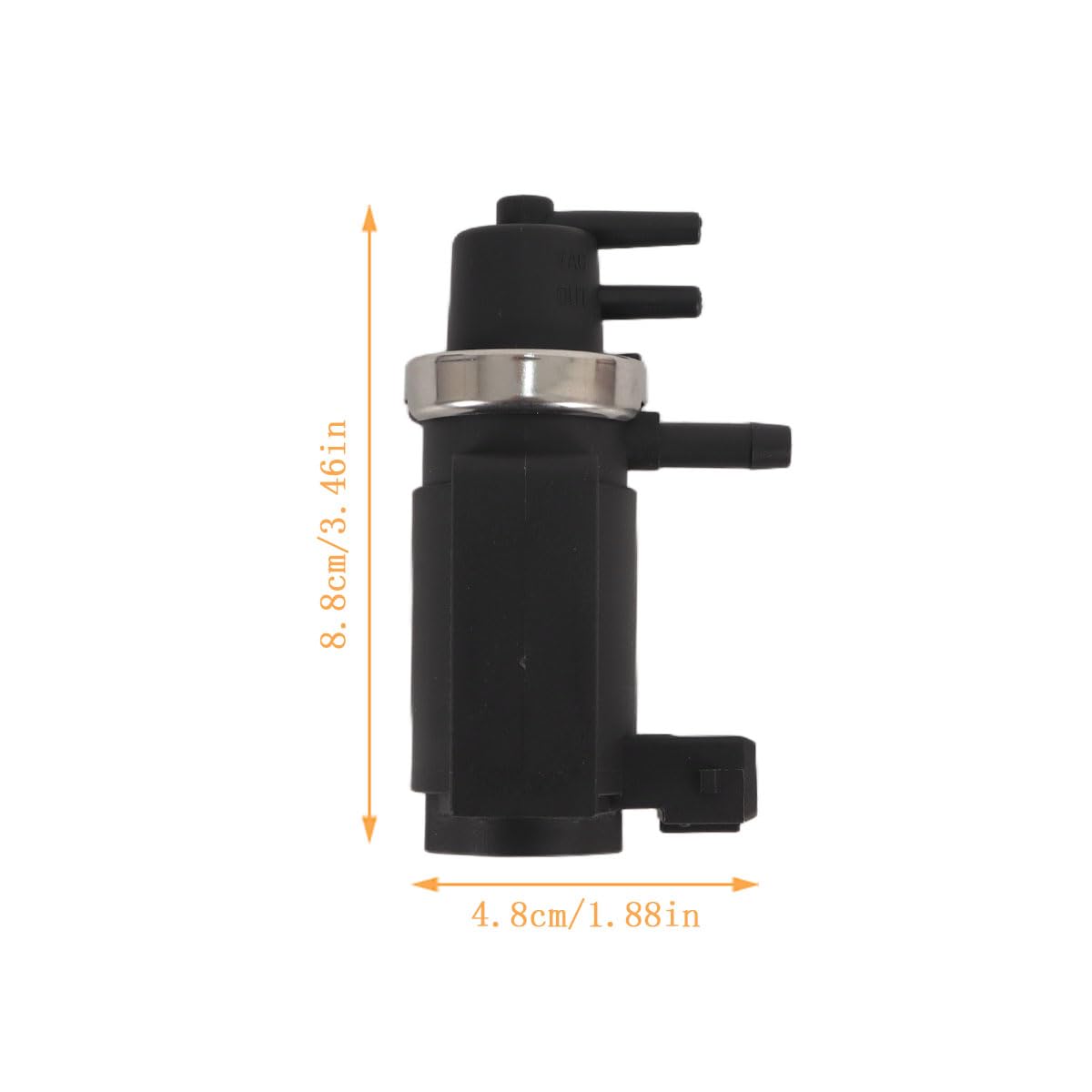 Ludom Électrovanne de suralimentation turbo, turbocompresseur automobile, vanne de commande de pression de suralimentation turbo à dépression 14956-EB70B 14956-EB300 Compatible avec NP300