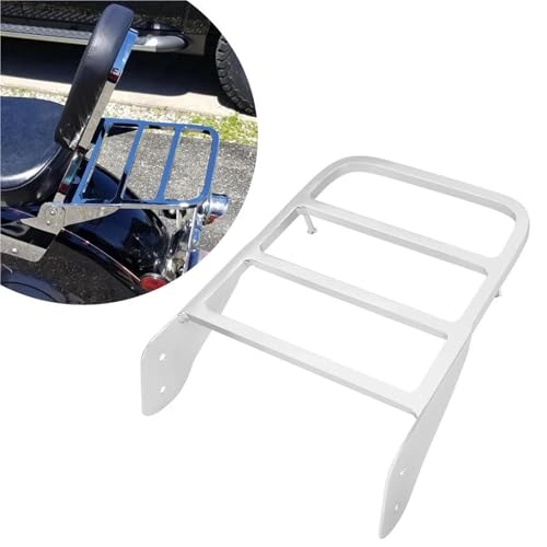 Soporte portaequipajes trasero para solucionar la falta de carga en Yamaha V-Star 3